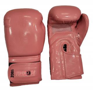 BOXERSKÉ RUKAVICE IPPON CARBON PINK Farba: RUŽOVÁ, Veľkosť: 10 uncí