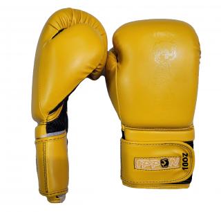 BOXERSKÉ RUKAVICE IPPON YELLOW Farba: ŽLTÁ, Veľkosť: 10 uncí