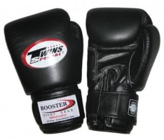 BOXERSKE RUKAVICE TWINS SPECIAL Farba: ČIERNA, Veľkosť: 10 uncí