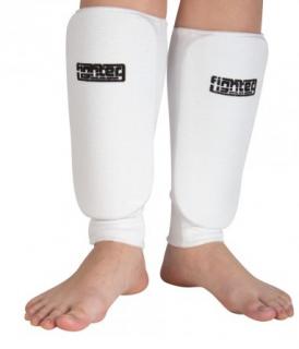 CHRÁNIČ HOLENIE FIGHTER ELASTICKÉ Farba: Biela, Veľkosť: XL