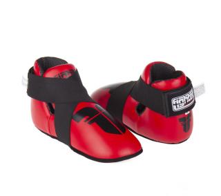 CHRÁNIČE NÔH FIGHTER STRAP - ČERVENÁ Farba: ČERVENÁ, Veľkosť: XL