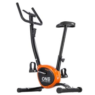 ONE Fitness RW3011 Čierny a oranžový mechanický bežecký pás