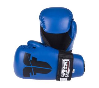 OTVORENÉ RUKAVICE FIGHTER STRAP - MODRÁ Farba: Modrá, Veľkosť: L/XL