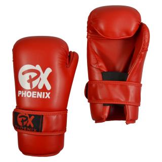 OTVORENÉ RUKAVICE PHOENIX RED Farba: ČERVENÁ, Veľkosť: M