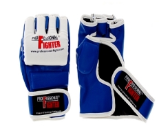 PROFESSIONAL FIGHTER MMA RUKAVICE PROFI BLUE Farba: Modrá, Veľkosť: M