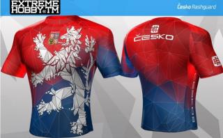 RASHGUARD EXTREME HOBBY CZECH LION - DÁMSKY Veľkosť: S