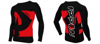RASHGUARD IPPON BLACK Farba: ČIERNA, Veľkosť: XL