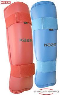 SHIN GUARD KAZE KARATE RED Farba: ČERVENÁ, Veľkosť: XL