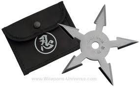 SHURIKEN 5 + PÚZDRO Farba: Sivá