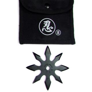 SHURIKEN 8 + PÚZDRO Farba: ČIERNA