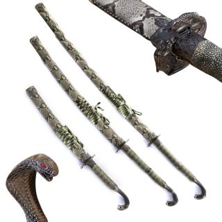 SÚPRAVA KATANA "KING COBRA" + STOJAN