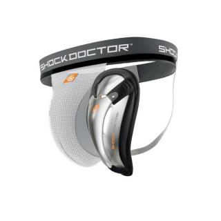 SUSPENZOR SHOCK DOCTOR BIO FLEX Farba: Bílá, Veľkosť: XL
