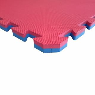 TATAMI M.U.S. KARATE 2CM Farba: Červená - modrá, Veľkosť: 100 x 100 x 2