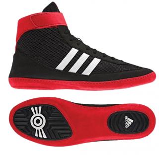 ZÁPASNÍCKA OBUV ADIDAS COMBAT SPEED 5 BLACK RED Veľkosť: 7,5 UK
