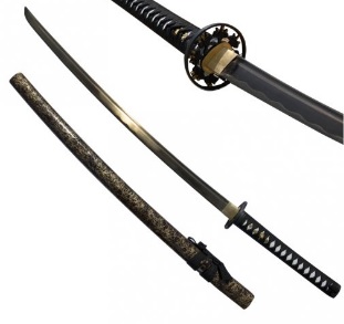 ZLATÁ KATANA "GOLDEN HONOR" + RÚCHO