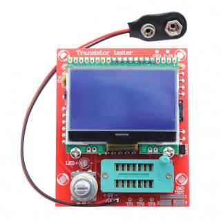 Stavebnica testera tranzistorov M328 s LCD displejom