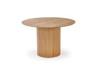 Halmar LOPEZ stôl okrúhly, dub prírodný