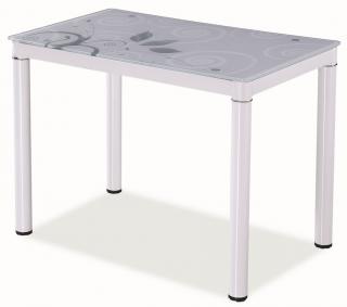 Signal Jedálenský stôl DAMAR 80x60 biely