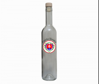 Fľaša 0,50 l PIJATIKA SLOVAKIA stredná (JTF-OV-38)