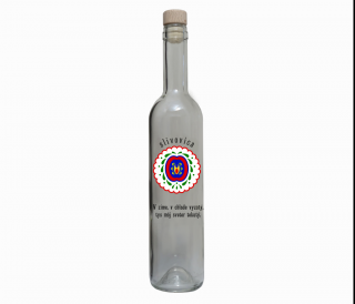 Fľaša 0,50 l SLIVOVICA stredná + Sveter (JTF-OV-151)