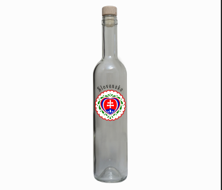 Fľaša 0,50 l SLOVENSKO stredná (JTF-OV-37)