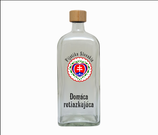 Fľaša 0,70 l PIJATIKA SLOVAKIA stredná + Domáca retiazkujúca (JTF-OV-125)