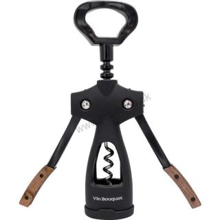 Otvárač na víno pákový Black  Wood (FID 1304)