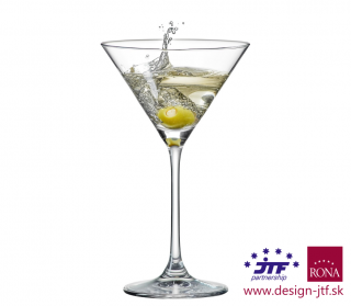 Poháre na martini / koktejly 210 ml Universal 6 ks (RONA UNIVERSAL)