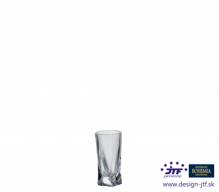 Quadro poháre shot 50 ml 6 ks (Liquor glass 50 ml)