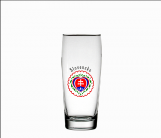 Willy pivný pohár 0,5 l SLOVENSKO (JTF-OV-50)