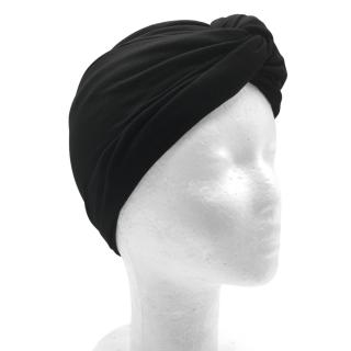 Dámsky Turban po chemoterapii čierny (Dámsky Turban na hlavu čierny)