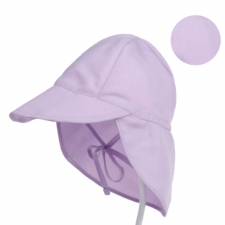 Detská čiapka s UV filtrom fialová (Detský klobúk s UV filtrom fialový)