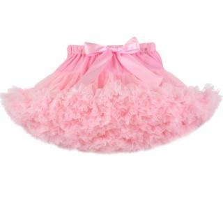Detská dolly sukňa ružová  (Detská tutu sukňa ružová)