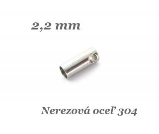 Koncovka 2,2 mm - nerez.oceľ 304