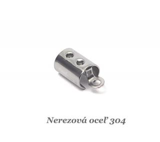 Koncovka 4-4,5mm - nerez. oceľ 304