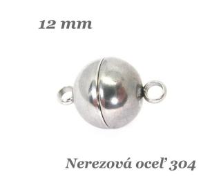 Magnetické zapínanie 12mm - nerez. oceľ 304