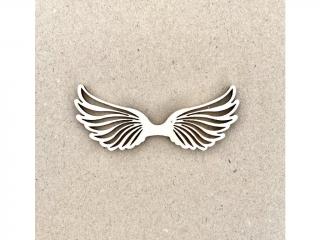 Anjelské krídla Annis 8 cm - drevený výrez