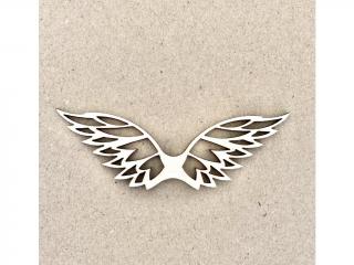 Anjelské krídla Anunna 10 cm - drevený výrez