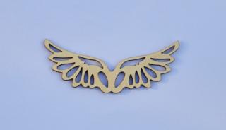 Anjelské krídla Aralim 10 cm - drevený výrez