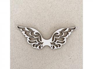 Anjelské krídla Bariel 10 cm - drevený výrez