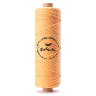 Bavlnená šnúra KaFanta 5 mm PREMIUM - apricot