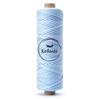 Bavlnená šnúra KaFanta 5 mm PREMIUM - baby blue