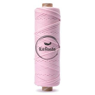 Bavlnená šnúra KaFanta 5 mm PREMIUM - baby pink