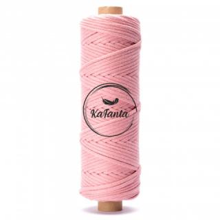 Bavlnená šnúra KaFanta 5 mm PREMIUM - coral pink