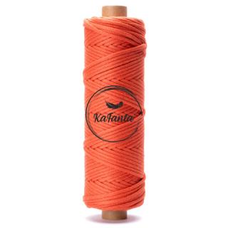 Bavlnená šnúra KaFanta 5 mm PREMIUM - terracotta