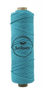 Bavlnená šnúra KaFanta 5 mm PREMIUM - turquoise