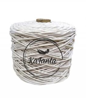 Bavlnená šnúra KaFanta 5mm/500m - natural MAXI KLUBKO