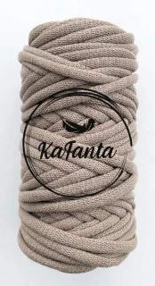 Bavlnená šnúra KaFanta 9mm - dark beige