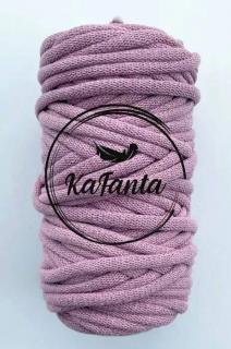 Bavlnená šnúra KaFanta 9mm - dusty pink