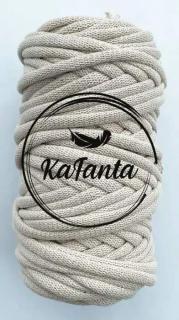 Bavlnená šnúra KaFanta 9mm - light beige
